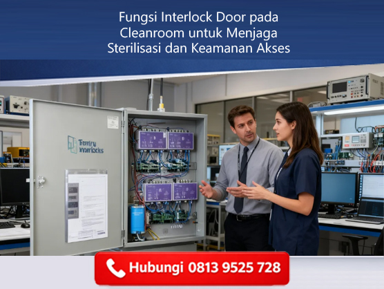 Fungsi Interlock Door pada Cleanroom untuk Menjaga Sterilisasi dan Keamanan Akses