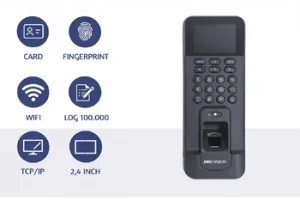 HIKVISION DS-K1T804BMF Layar 2,4 Inch Mesin Akses Pintu