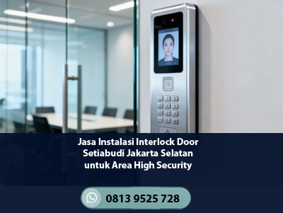 Jasa Instalasi Interlock Door Setiabudi Jakarta Selatan untuk Area High Security
