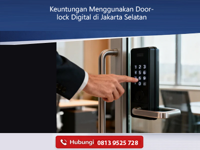 Keuntungan Menggunakan Doorlock Digital di Jakarta Selatan