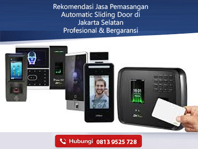 Rekomendasi Jasa Pemasangan Automatic Sliding Door di Jakarta Selatan Profesional & Bergaransi