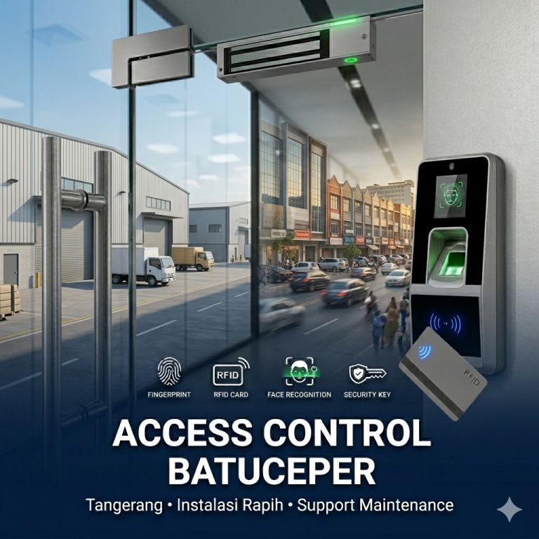 Jasa pemasangan access control Batuceper Tangerang