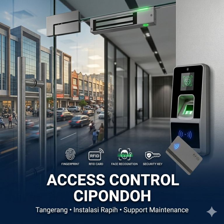 Jasa pemasangan access control Cipondoh Tangerang