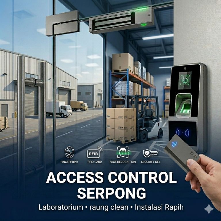 Jasa pemasangan access control Serpong Tangerang Selatan