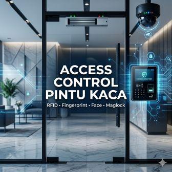 access control pintu kaca