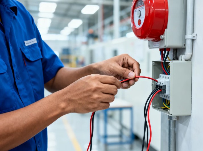 Pemasangan Integrasi Fire Alarm Gedung