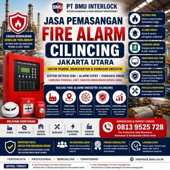Pemasangan sistem alarm kebakaran industrial