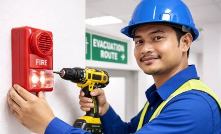 Sounder Strobe Fire Alarm