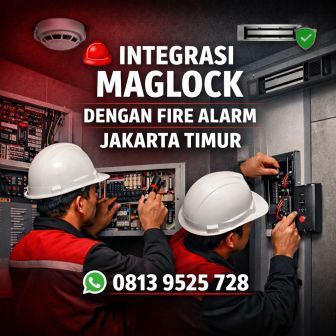 integrasi maglock dengan fire alarm jakarta timur