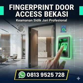 jasa pasang fingerprint door access bekasi