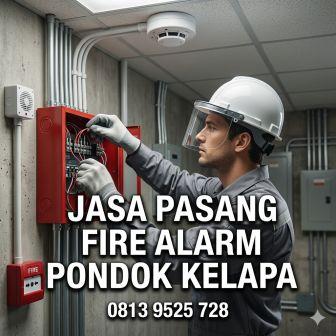 jasa pasang fire alarm pondok kelapa