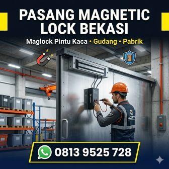 jasa pasang magnetic lock bekasi
