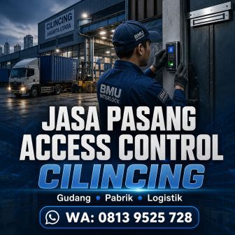 Jasa pasang access control Cilincing untuk gudang, pabrik, dan kantor logistik oleh BMU Interlock.