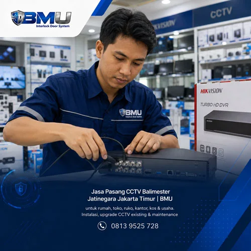 Jasa Pasang CCTV Balimester Jatinegara Jakarta Timur | BMU