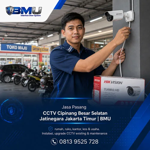 Jasa Pasang CCTV Cipinang Besar Selatan Jatinegara Jakarta Timur | BMU
