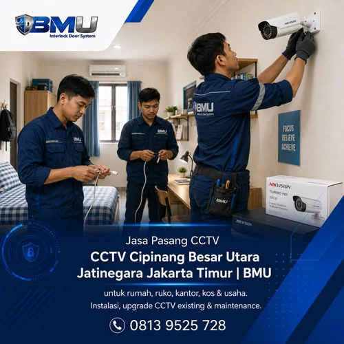 Jasa Pasang CCTV Cipinang Besar Utara Jatinegara Jakarta Timur | BMU