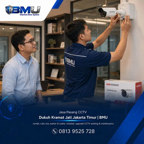 Jasa Pasang CCTV Dukuh Kramat Jati Jakarta Timur | BMU
