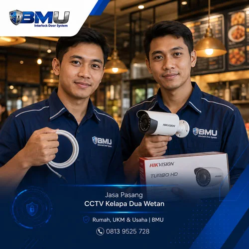 Jasa Pasang CCTV Kelapa Dua Wetan untuk Rumah, UKM & Usaha | BMU