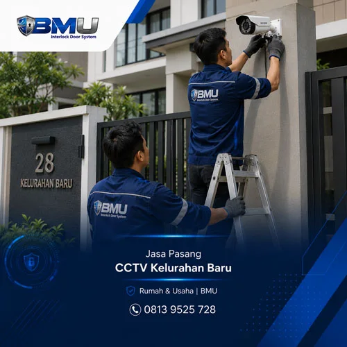 Jasa Pasang CCTV Kelurahan Baru untuk Rumah & Usaha | BMU