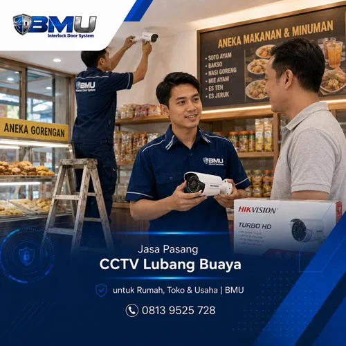 Jasa Pasang CCTV Lubang Buaya untuk Rumah, Toko & Usaha | BMU