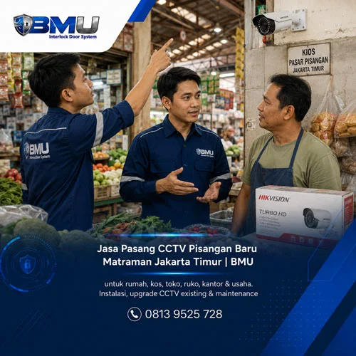 Jasa Pasang CCTV Pisangan Baru Matraman Jakarta Timur | BMU