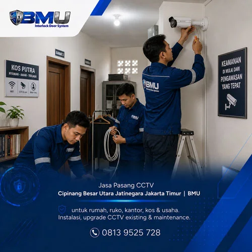 Jasa Pasang CCTV Rawa Bunga Jatinegara Jakarta Timur | BMU