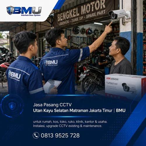 Jasa Pasang CCTV Utan Kayu Selatan Matraman Jakarta Timur | BMU