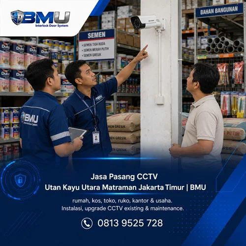 Jasa Pasang CCTV Utan Kayu Utara Matraman Jakarta Timur | BMU