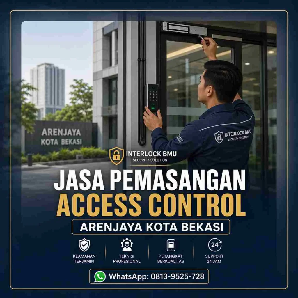 Jasa pemasangan Access Control Arenjaya Kota Bekasi oleh Interlock BMU