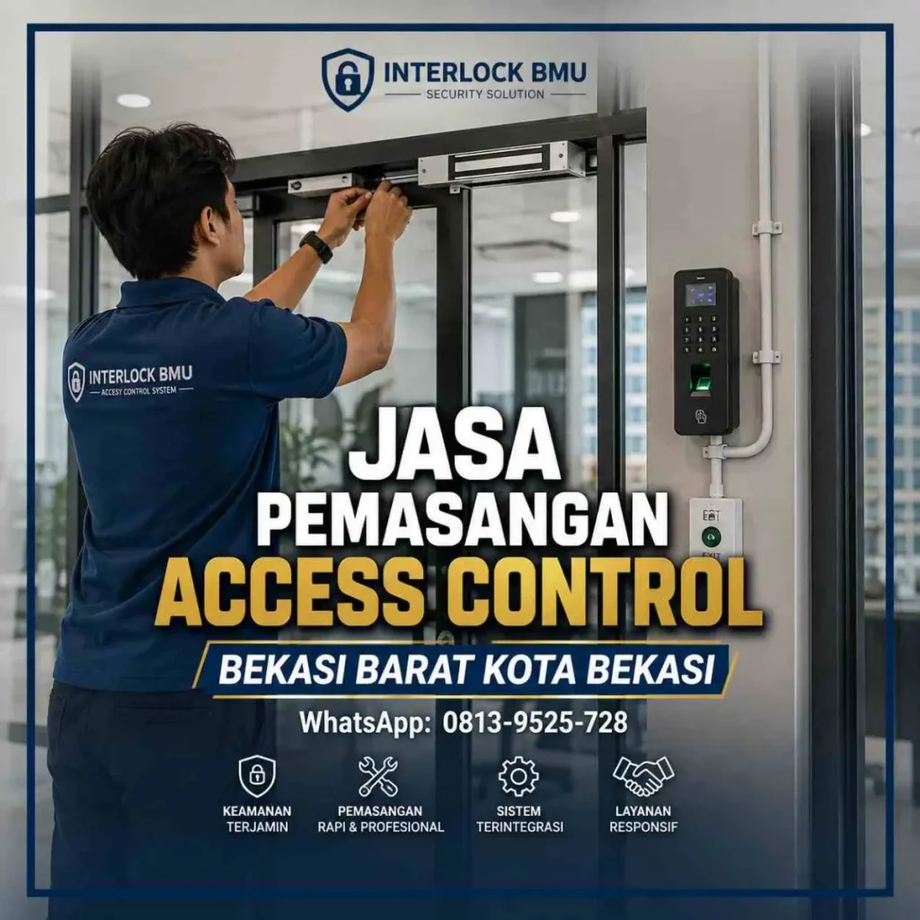 Jasa pemasangan Access Control Bekasi Barat Kota Bekasi oleh Interlock BMU