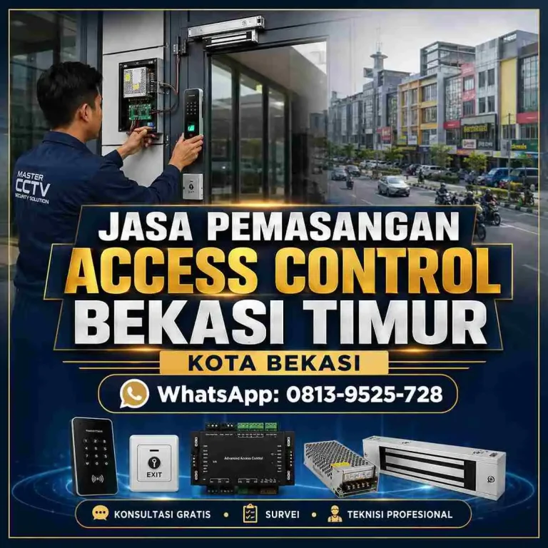Jasa pemasangan Access Control Bekasi Timur Kota Bekasi untuk kantor ruko dan usaha oleh teknisi profesional