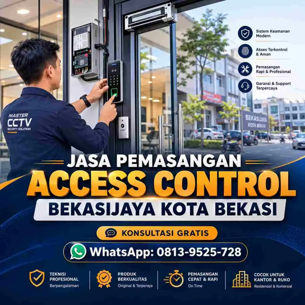 Jasa pemasangan Access Control Bekasijaya Kota Bekasi profesional untuk kantor dan usaha