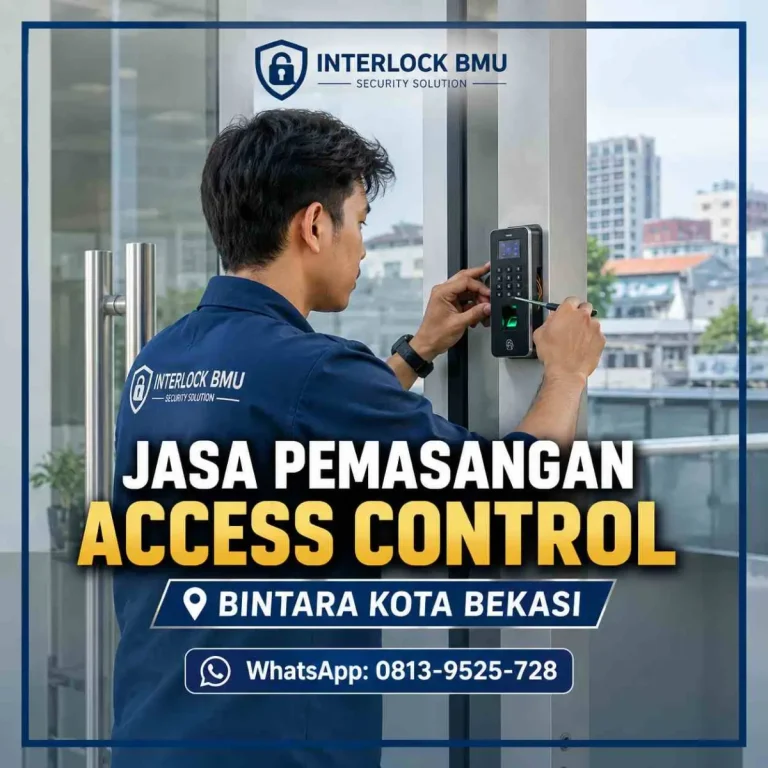 Jasa pemasangan access control Bintara Kota Bekasi oleh Interlock BMU