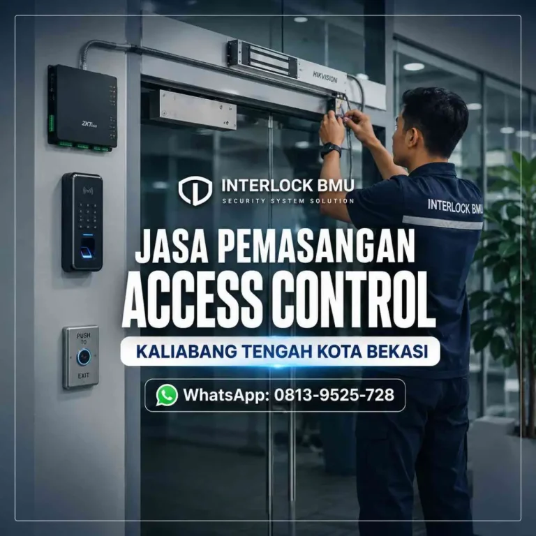 Jasa pemasangan access control Kaliabang Tengah Kota Bekasi oleh Interlock BMU