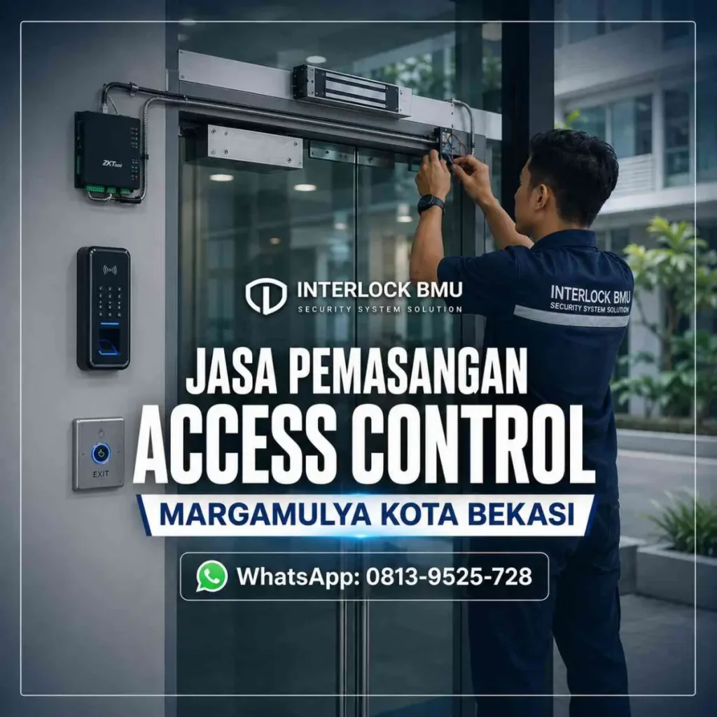 Jasa pemasangan access control Margamulya Kota Bekasi oleh Interlock BMU