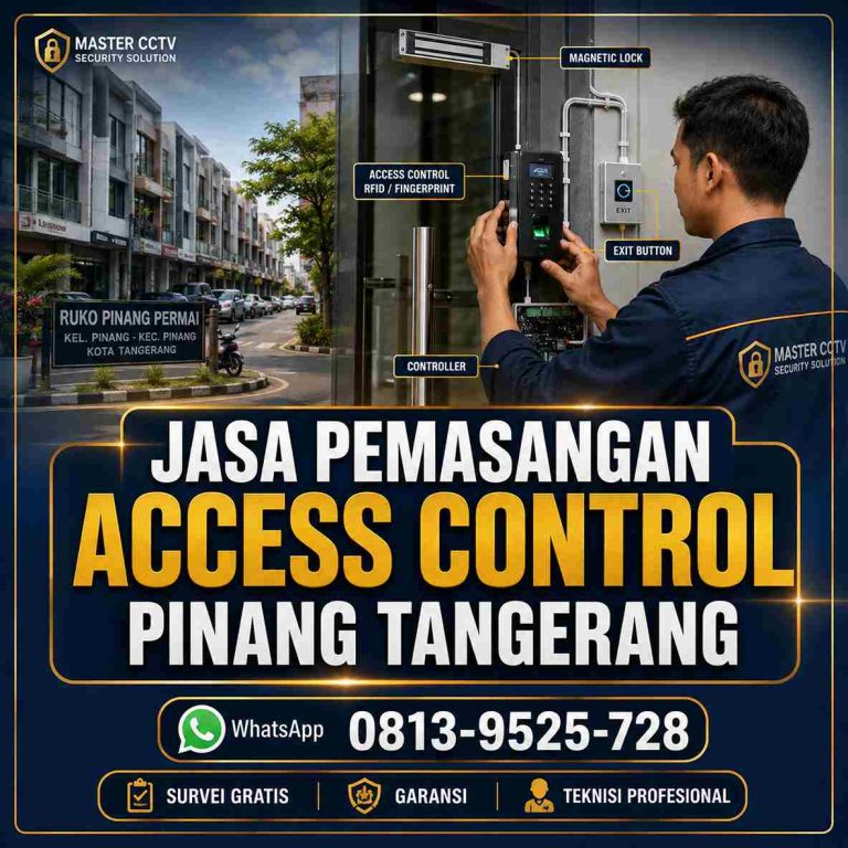 Jasa pemasangan Access Control Pinang Tangerang oleh teknisi profesional untuk kantor ruko gudang dan tempat usaha