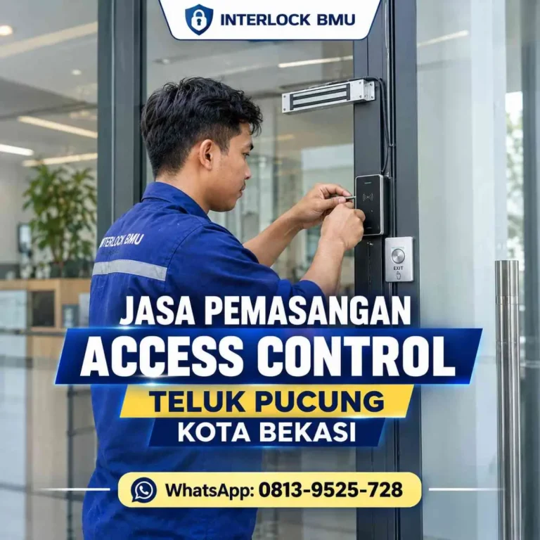 Jasa pemasangan Access Control Teluk Pucung Kota Bekasi Interlock BMU