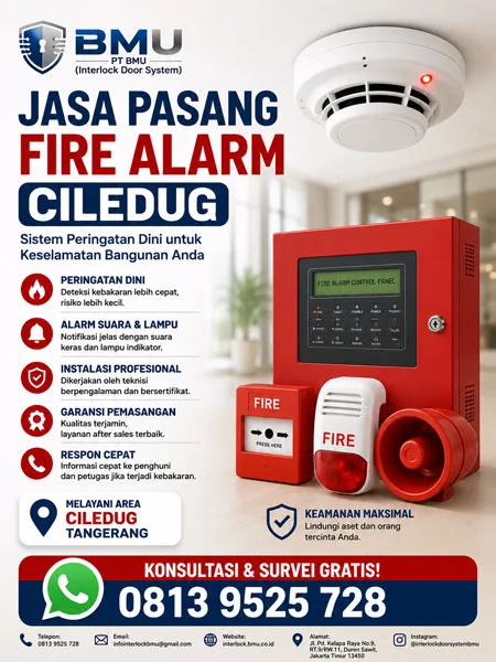 Jasa Pasang Fire Alarm Ciledug Tangerang dengan instalasi profesional