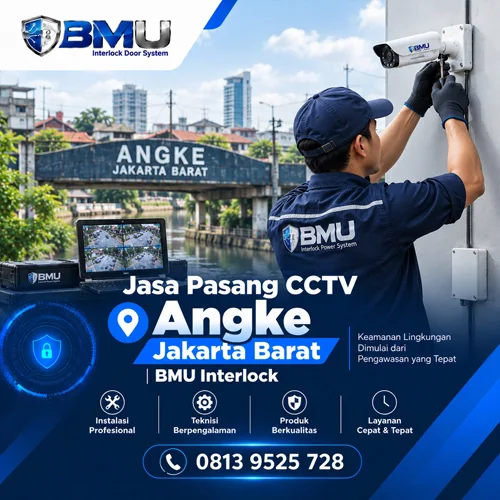 Jasa Pasang CCTV Angke Jakarta Barat | BMU Interlock