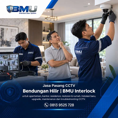 Jasa Pasang CCTV Bendungan Hilir | BMU Interlock