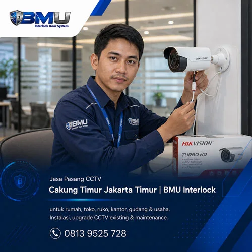 Jasa Pasang CCTV Cakung Timur Jakarta Timur | BMU Interlock