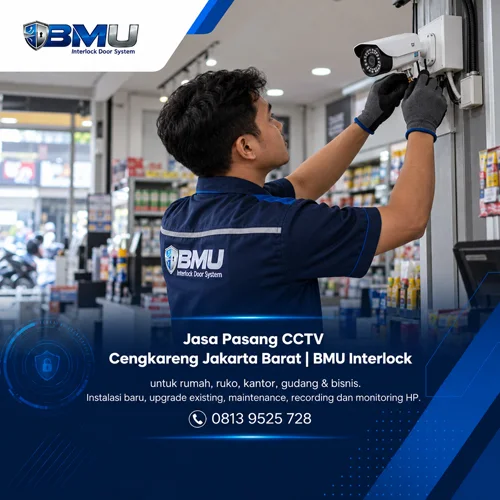 Jasa Pasang CCTV Cengkareng Jakarta Barat | BMU Interlock