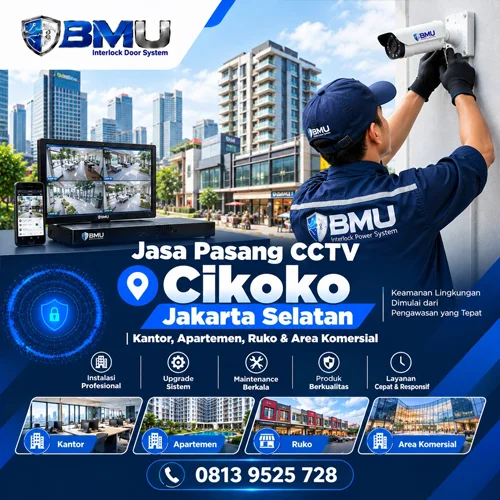 Jasa Pasang CCTV Cikoko | Kantor, Apartemen & Ruko