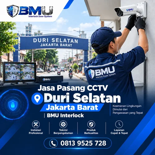 Jasa Pasang CCTV Duri Selatan Jakarta Barat | BMU Interlock