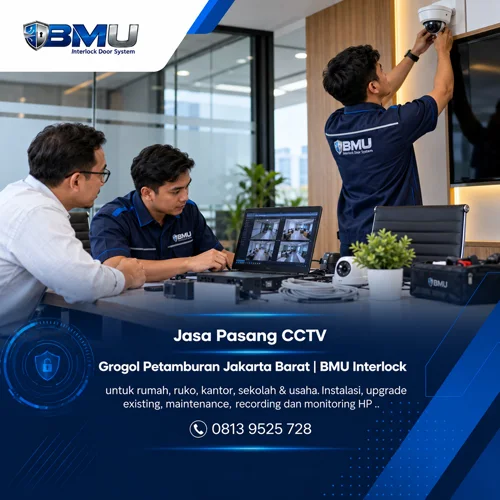 Jasa Pasang CCTV Grogol Petamburan | BMU Interlock