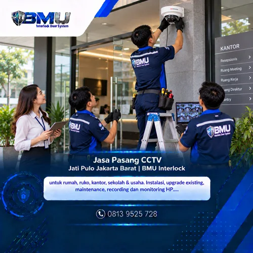 Jasa Pasang CCTV Jati Pulo Jakarta Barat | BMU Interlock