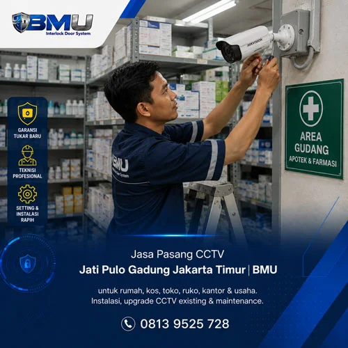 Jasa Pasang CCTV Jati Pulo Gadung Jakarta Timur | BMU