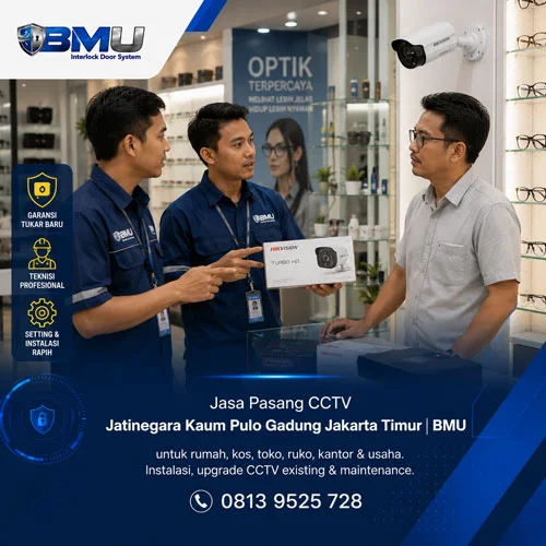 Jasa Pasang CCTV Jatinegara Kaum Pulo Gadung Jakarta Timur
