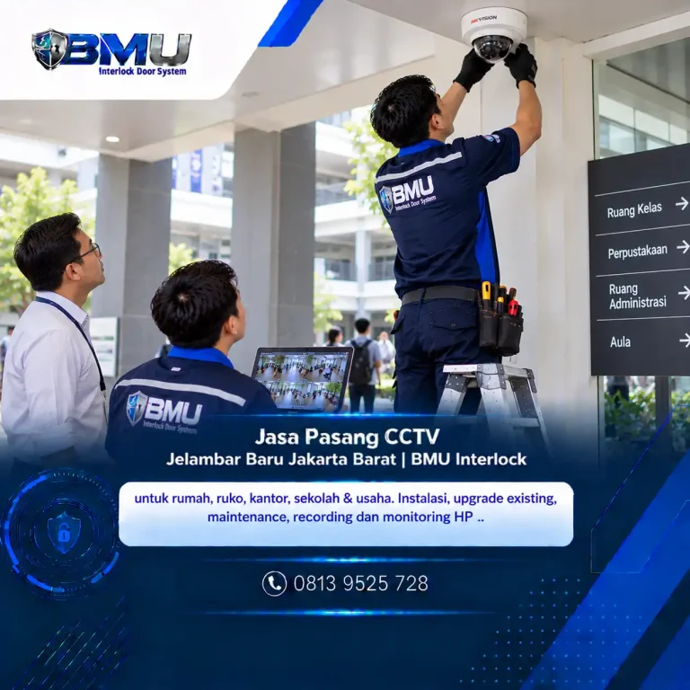 Jasa Pasang CCTV Jelambar Baru Jakarta Barat | BMU Interlock