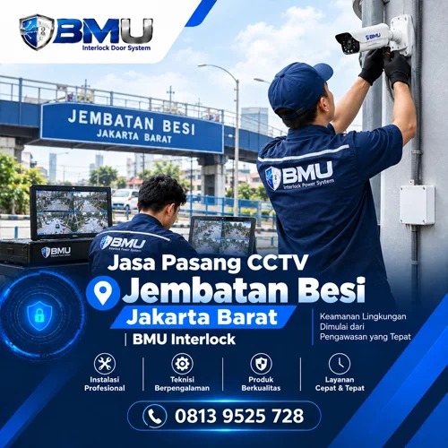 Jasa Pasang CCTV Jembatan Besi Jakarta Barat | BMU Interlock